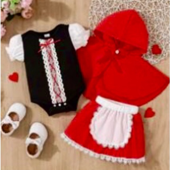 Other - Little Red Riding Hood Costume Set for Kids